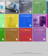 DCM-White Grid Blogger Teması