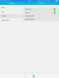 Onavo Extend iOS Ayarlar
